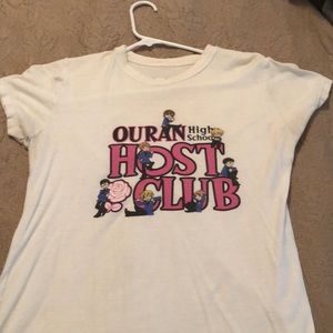 Ouran High Scool Host Club Shirt Worn 5 times